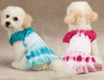 East Side Collection Tie Dye Dog Cover Dress Pink Blue Pet Puppy. Fixed Price $17.99.