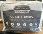 Allerease Perfect Protection Quilted Luxury Fitted Mattress Protector King. Fixed Price $28.99.