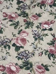 Pottery Barn Adelise Floral Cotton Linen King / Cali Quilt French Country. Fixed Price $69.99.