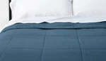 Hearth & Hand With Magnolia 1PC Full/queen Solid Quilt 100% Cotton Shell - Navy. Fixed Price $39.99.
