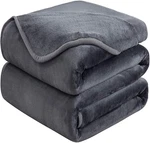 Soft Queen Size Blanket For All Season (90-INCH-BY-90-INCH), Dark Grey. Fixed Price $29.95.