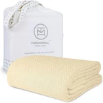 Threadmill 100% Cotton Blanket King Size Peach Color. Fixed Price $47.69.