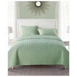 King Vcny Home Nina Embossed 3-PC Quilt Set, Color Green. Fixed Price $31.99.