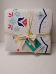 Pioneer Woman Mazie Medallion Quilt King (104X94 Inch) White Floral. Fixed Price $69.00.