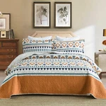 Sahsahcasa Queen Size, 100% Cotton Boho Quilts, Quilted Bedding S.... Fixed Price $140.10.