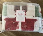 Pottery Barn Kids Holiday Heritage Full Queen Patchwork Quilt Christmas. Fixed Price $249.99.