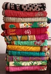 Wholesale Lot 10 Pc Throw Blanket Kantha Quilt Indian Vintage Cotton Bedspreads. Fixed Price $140.39.