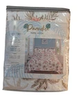 Paradise Home Quilt Palm Trees Beach Brown Coral Sz Full /queen Bed 2 Shams. Fixed Price $39.99.
