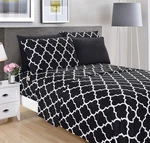 Elegant Comfort 6-PIECE Quatrefoil Printed Deep Pocket Bed Sheet Set, Luxurio.... Fixed Price $33.34.