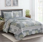 Royal Tradition Reversible Coverlets, Cal-king/king 3PC Quilt Set Brea. Fixed Price $59.99.