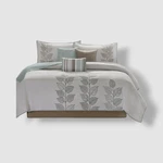 Madison Park Blue Caelie Floral Quilted 6-PIECE Coverlet Set, Full/queen Size. Fixed Price $78.30.