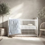 33X42 White Kids Comforter Soft Cotton Bedding Set Cribs And Toddler Beds. Fixed Price $80.89.