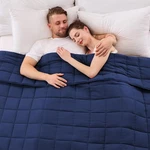 Yescool King Size Weighted Blanket For Adults (20 Lbs, 80 X 87 Blue) Cooli.... Fixed Price $69.45.