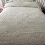 Vtg Washington Style Chenille Hobnail Twin Bedspread 110X77 Granny Cottage Core. Fixed Price $49.99.