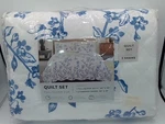 Great Bay Home Wesley Quilt GB90957 Blue Fading Floral Full / Queen. Fixed Price $23.48.