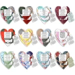 24 Pcs Prayer Quilt With Cross Inside Mini Heart Pocket Christia.... Fixed Price $48.54.