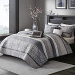 Madison Park Queen 6 Pc Quilt Set Lustrous Jacquard Glitter Accent Coverlet. Fixed Price $67.49.