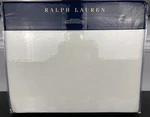 Ralph Lauren Hayes Wool Blend Bed Blanket Cream 108" X 90" King $795. Fixed Price $225.00.