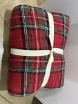 Pottery Barn Plaid Cozy Cloud Quilt Full Queen Imperfect. Fixed Price $99.00.