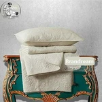 Brandream Luxury Beige Bedding Set 3 Piece Oversized Bedspread Quilt Queen. Fixed Price $159.99.