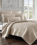 J. Queen New York Zilara King Quilted Coverlet Pearl. Fixed Price $228.00.
