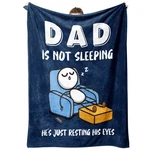 Gomelley Dad Not Sleeping Blanket, Funny Christmas Birthday Gift For Husb. Fixed Price $43.05.