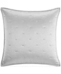Hotel Collection Glint Quilted Euro Sham Set Silver - $175. Fixed Price $40.00.