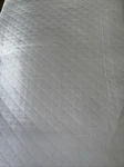 Sferra Queen Blanket Coverlet Bari White Long Staple Cotton Diamond Pique. Fixed Price $249.99.