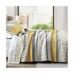 Pangushan 100% Cotton King Quilt Set, Size Bedding Floral Rev.... Fixed Price $143.80.