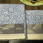 L.l. Bean Home 08 280 Tc Pima Cotton Cornflower Blue Duvet Twin & Standard Sham. Fixed Price $64.80.