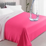 Tisancy Waterproof Bed Blanket Queen Size 78'' X Pink 82'',. Fixed Price $34.41.