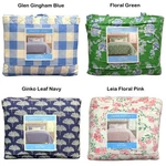 Draper James 4-PIECE Reversible Cotton/polyester Quilt Set, King. Fixed Price $59.99.