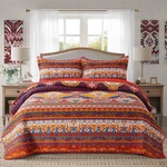 Newlake European Boho Floral Cotton Patchwork Bedspread Quilt Sets, Twin Size. Fixed Price $43.16.