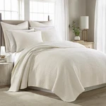 Levtex Home - Cross Stitch Quilt Set 100% Cotton King (106X92IN.) +.... Fixed Price $208.26.