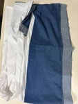 Tommy Hilfiger Denim Bed Skirt Dust Ruffle Twin Euc. Fixed Price $35.99.