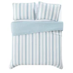 Truly Soft 3PC Full/queen Aiden Striped Quilt Set Blue. Fixed Price $24.99.