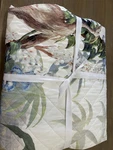 Williams Sonoma Painted Peacock Quilt King White. Fixed Price $199.00.