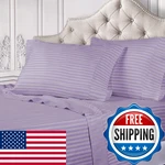 Superior Egyptian Cotton 300 Thread Count Bed Sheet Set 1 Elastic Deep Pocket. Fixed Price $112.41.