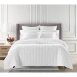 Sky Turfed Coverlet Set Full/queen(queen & 2STANDARD Pillow Sham)-white. Fixed Price $14.25.