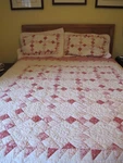 Eddie Bauer Home Store Full/queen Patchwork Quilt And Shams. Fixed Price $129.00.