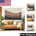 Large Scale Macrame Wall Hanging 57"X35" - Chic Bohemian Tapestry For Any Room. Fixed Price $96.89.