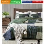Woolrich Set Patchwork Channel Quilting, Cottege Coverlet For Twin Size.... Fixed Price $105.86.