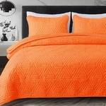 Soft King Size Set For All Seasons, 3-PIECE Ultrasonic Geometric Be. Fixed Price $47.99.