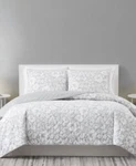 King 3PC Floral Quilt Set Truly Soft $120 Msrp. Fixed Price $65.00.