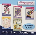 Anita Goodesign 5 Collections Butterfly Quilt Lacucina Machine Embroidery Cd New. Fixed Price $22.88.