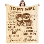 Censiher Gift Blanket For Wife - Wedding Anniversary, 50X40IN, To My. Fixed Price $50.99.