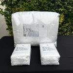 Hotel Collection Glint King Coverlet & Pillow Shams Quilted Bedding Set $720. Fixed Price $350.00.