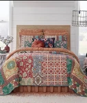 Studio By Dillard Alanna Multicolored Queen Quilt & Shams Set 3PC. Fixed Price $131.59.