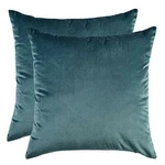 Artcest Set Of 2, Cozy Solid Velvet Throw Pillow Case Decorative Couch Cushion. Fixed Price $32.99.