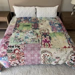 Tracy Porter Poetic Wanderlust Leandre Boho King Quilt 106X96 Patchwork Cotton. Fixed Price $179.99.